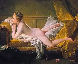 François Boucher: „Ruhendes Mädchen“