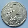 Zwei-Franc-Münze, 1993