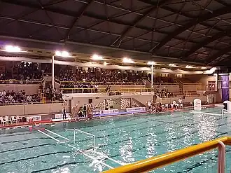 Wasserballspiel im Jahr 2015