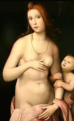 Venus und Cupido 1505–10, Mülhausen