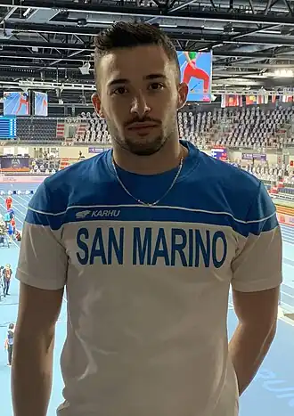 Francesco Sansovini – ausgeschieden als Sechster des zweiten&nbsp;Vorlaufs