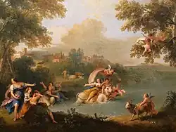 Francesco Zuccarelli: Raub der Europa (Ausschnitt)