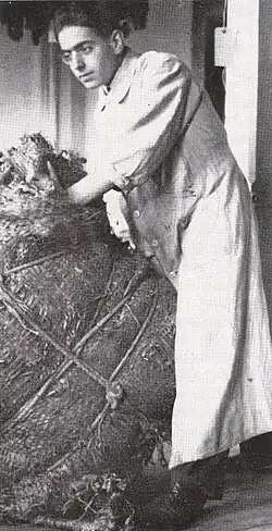 Der junge Francis mit Pelzballen (1911)