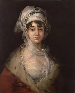 Porträt der Schauspielerin Antonia Zárate von Goya (1810/1811)
