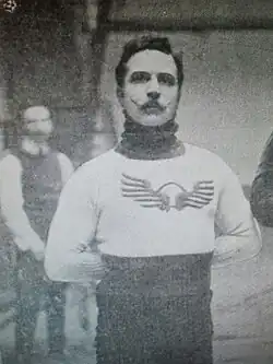 Henríquez de Zubiría im Jahr 1900