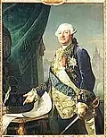 Ein seltenes Porträt von Louis Auguste Le Tonnelier de Breteuil (1730–1807)