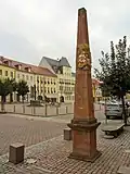 Postmeilensäule in Frankenberg