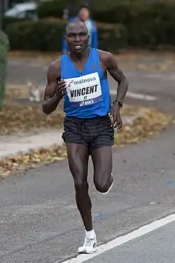 Der neuntplatzierte Vincent&nbsp;Kiprop&nbsp;Chepkok