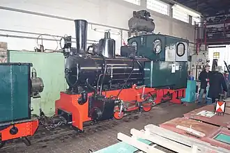 Jung 9295/41 im Frankfurter Feldbahnmuseum