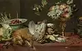 Stillleben mit „kleinem“ Wildbret und Früchten, 1616–20, Öl auf Leinwand, 57 × 88 cm, Rijksmuseum, Amsterdam