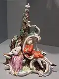 Liebesgruppe, 1756, Porzellanmanufaktur Nymphenburg, Bayerisches Nationalmuseum in München