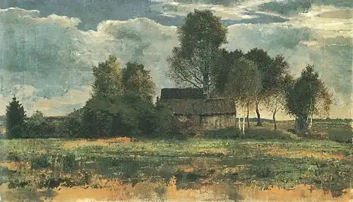 Franz Marc: Moorhütten im Dachauer Moos, 1902