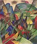 Franz Marc: Füchse (1913)
