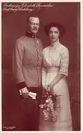 Verlobungsfoto von Erzherzogin Elisabeth Franziska und Graf Georg von Waldburg-Zeil-Hohenems 1912