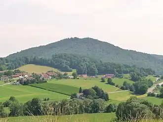Blick zum Frauenberg von Schönberg aus