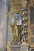 Hauptaltar, heiliger Benedikt