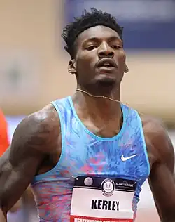 100-Meter-Weltmeister Fred Kerley – Rang&nbsp;sechs