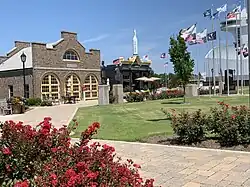 Der Freedom Square im Herzen der Anlage.