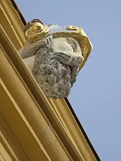 Gaffkopf am Rathauserker