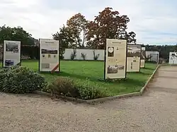 Ausstellung zum „Reichsprotektorat Böhmen und Mähren“ und zum Attentat auf Heydrich, Foto Okt. 2022