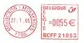 Frankierung in Belgien