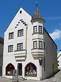 Gotisches Wohn- und Geschäftshaus (15.&nbsp;Jh.) an der oberen Hauptstraße
