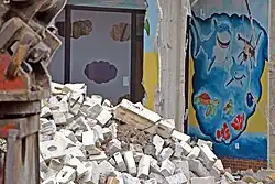 Abriss: am Kleinkinderbecken