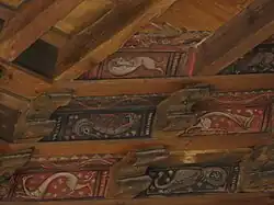 Deckenmalereien im Kreuzgang