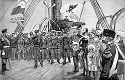 Französischer Flottenbesuch im russischen Kronstadt (1891)