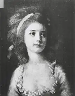 Pastell Bella Potocka, ehemals Berlin (Autorschaft und Dargestellte ungeklärt).