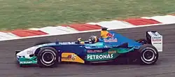 Heinz-Harald Frentzen 2003 auf Sauber-Petronas