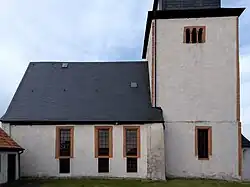 Kirche Frießnitz, Ansicht von Süden