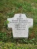 Grab des Vorstehers Ernst Poetter in Ducherow