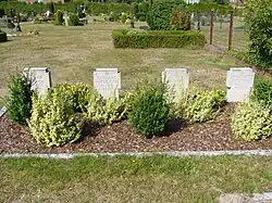 Gesamtansicht des Gräberfeldes