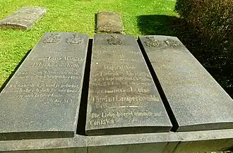 Grabsteine der Adelsfamilie von Pflugk