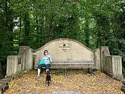 Friedrich Bank 1907 in Konstanz, 1911 gestiftet von der Großherzogin Luise