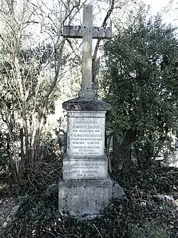 Friedrich Klingelfuss-Scheffer (1859–1932) Dr. phil. an der Uni Basel, Erfinder u. a. Funkeninduktoren für Röntgenstrahlen. Familiengrab auf dem Friedhof Wolfgottesacker, Basel