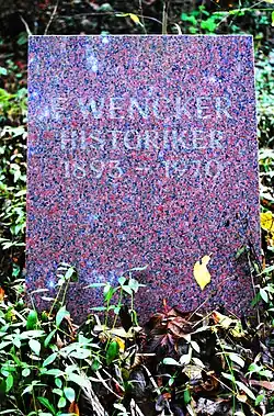 Grab von Friedrich Wencker-Wildberg