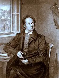 Porträt des Großherzoglichen Baurats Johann Wilhelm Sältzer, Pastell 1835