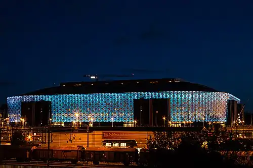 Die Friends Arena ist der Nachfolger des Råsundastadions