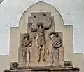 Lu.-Friesenheim, Friedhofskapelle, Auferstehungsrelief