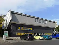 Das Kinogebäude 2014 als Supermarkt