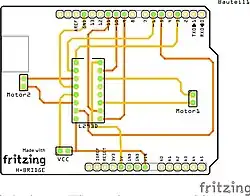 Leiterplattenansicht