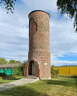 Ehemaliger Turm des Frosch-Schachtes in Diepenlinchen