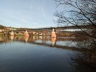 Fußgängerbrücke Obernburg
