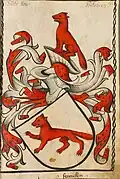 Fuchs von Fuchsberg – Wappen nach dem Scheibler’schen Wappenbuch