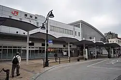 Nordausgang des Bahnhofs Fujieda