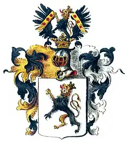 Wappen derer von Funcke (1763)