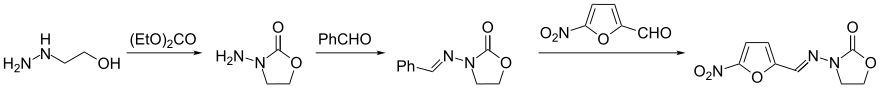 Synthese von Furazolidon