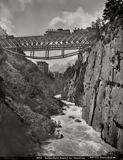 Viadukt bei Göschenen